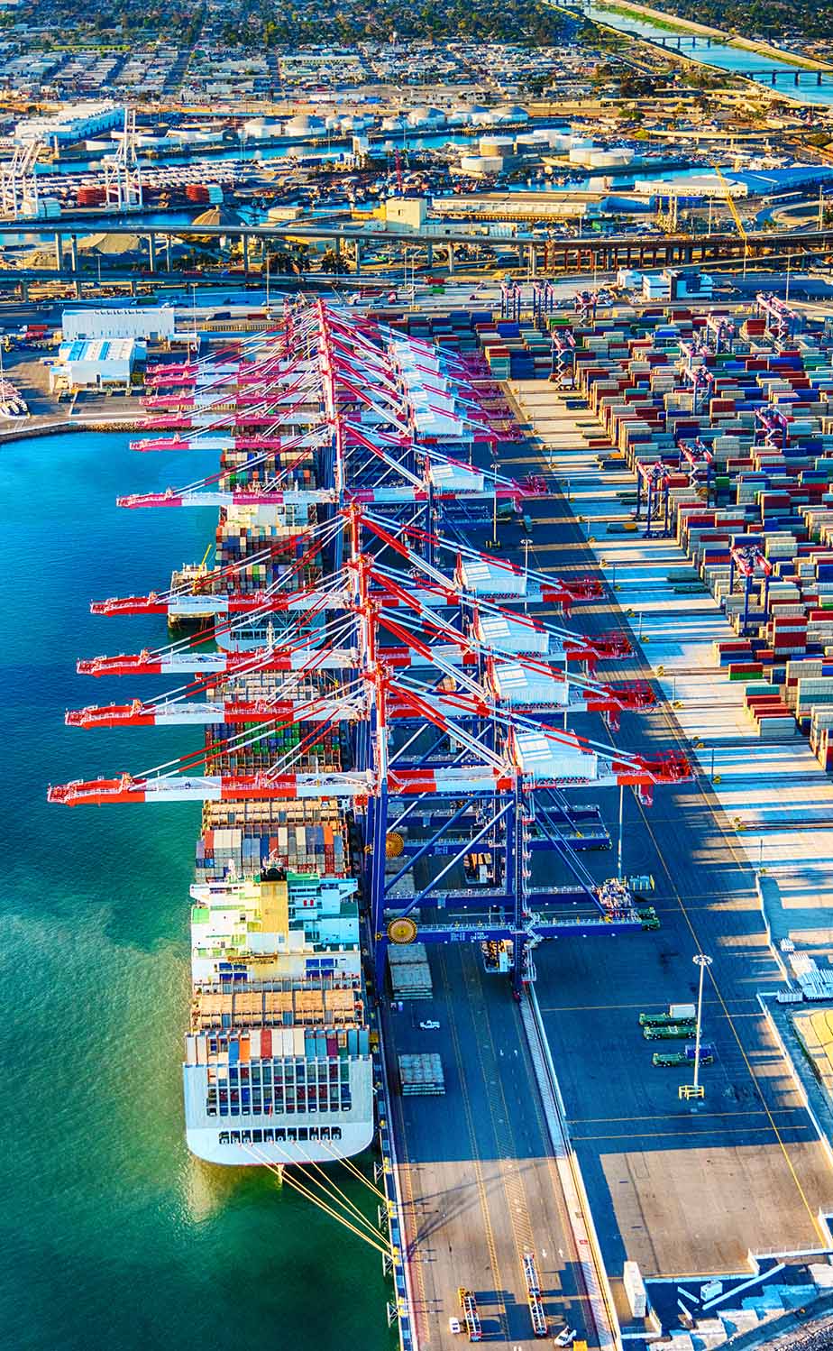 Long Beach port